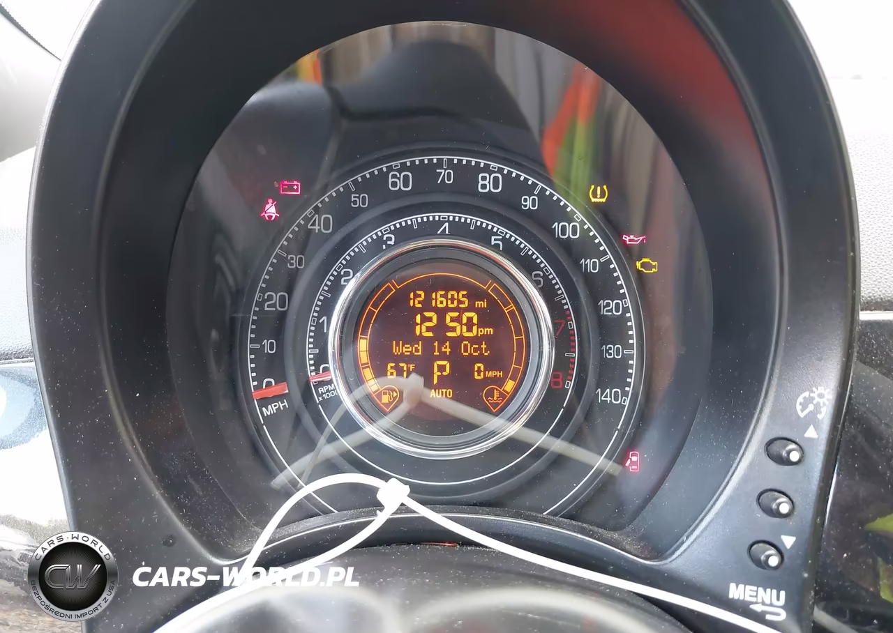 2013 Fiat 500 Sport VIN:3C3CFFBRXDT628381 - 7
