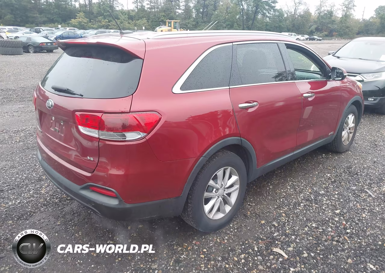 2017 Kia Sorento 3.3L Lx VIN:5XYPGDA58HG187764 - 4