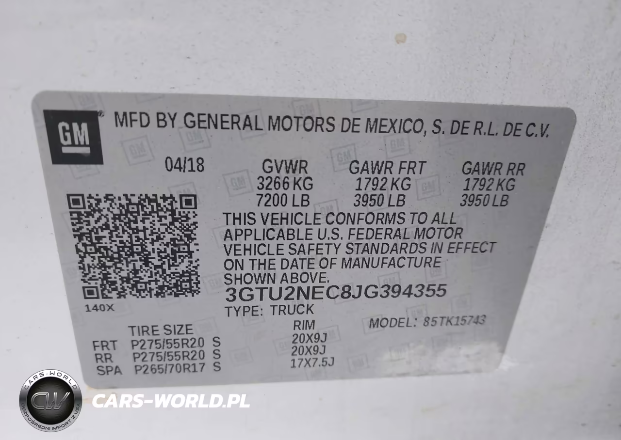 2018 GMC Sierra 1500 Slt VIN:3GTU2NEC8JG394355 - 9