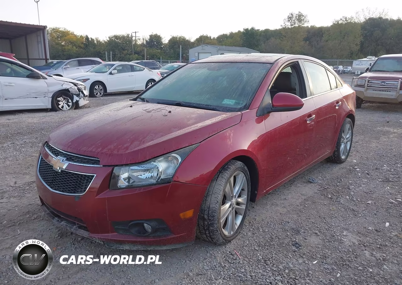 2012 Chevrolet Cruze Ltz VIN:1G1PH5SC2C7167489 - 2