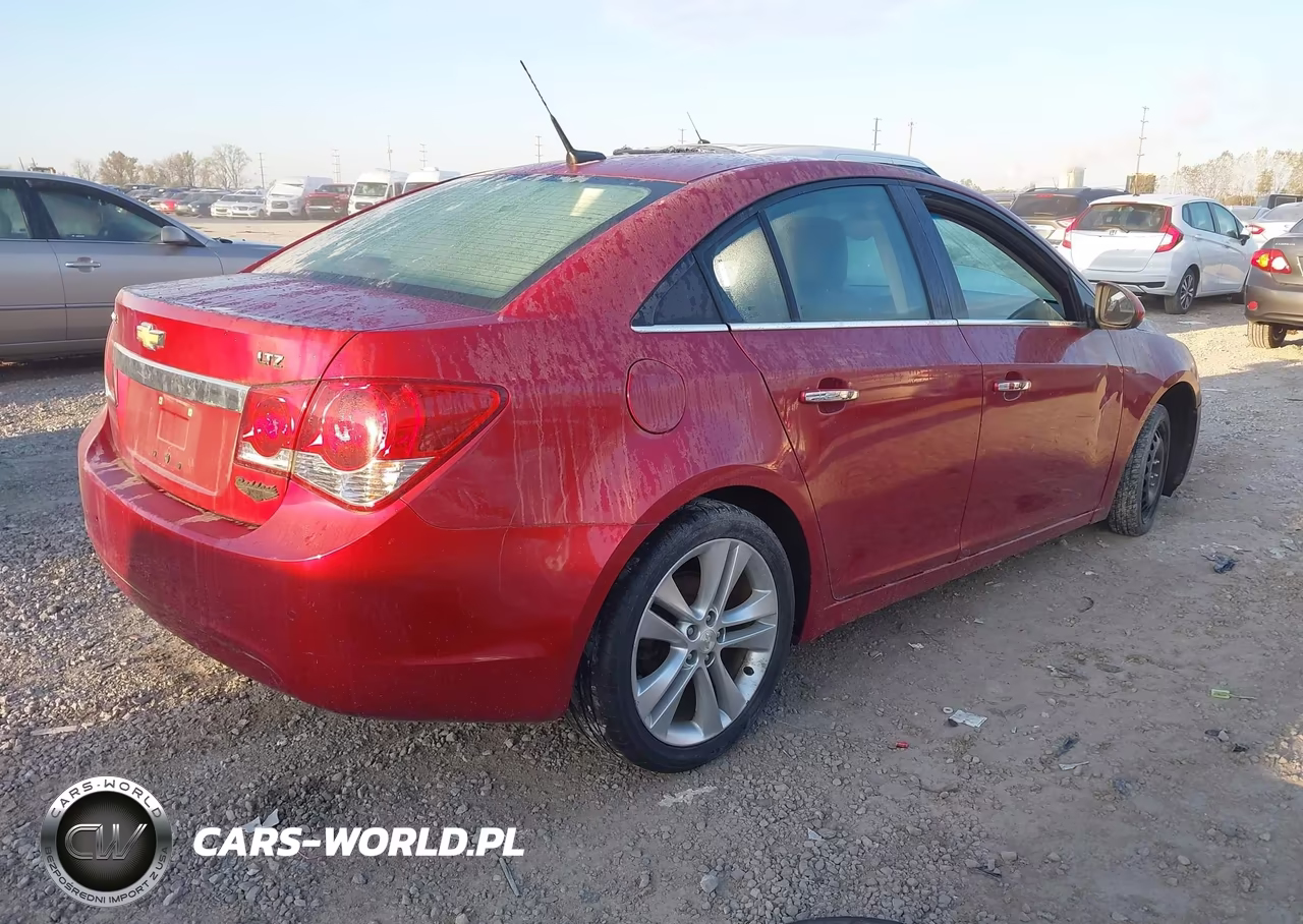 2012 Chevrolet Cruze Ltz VIN:1G1PH5SC2C7167489 - 4