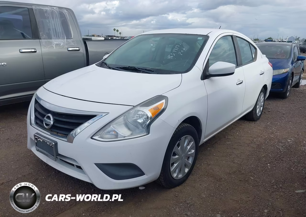 2017 Nissan Versa 1.6 Sv VIN:3N1CN7AP1HL835884 - 2