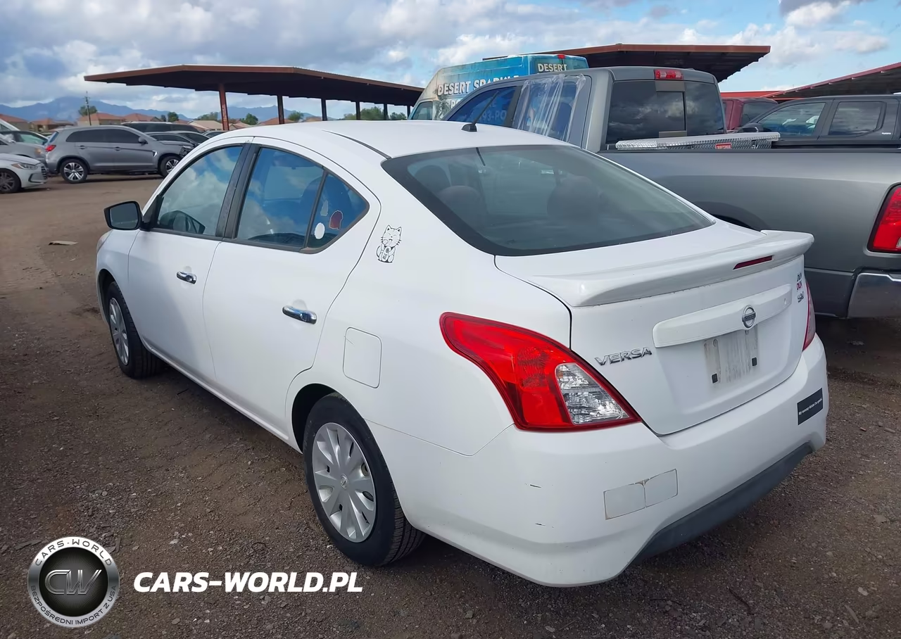 2017 Nissan Versa 1.6 Sv VIN:3N1CN7AP1HL835884 - 3