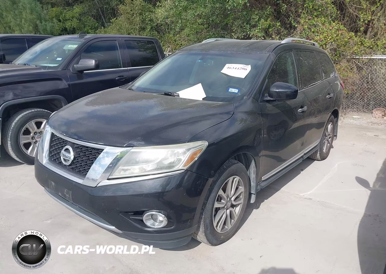 2015 Nissan Pathfinder Sl VIN:5N1AR2MN8FC664576 - 2