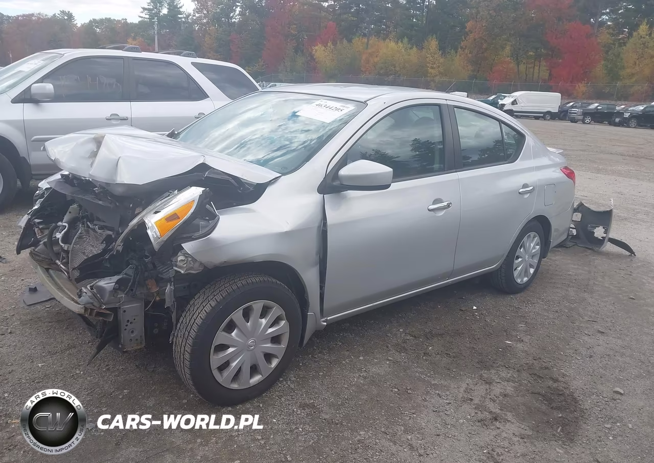 2016 Nissan Versa 1.6 Sv VIN:3N1CN7AP0GL863335 - 2