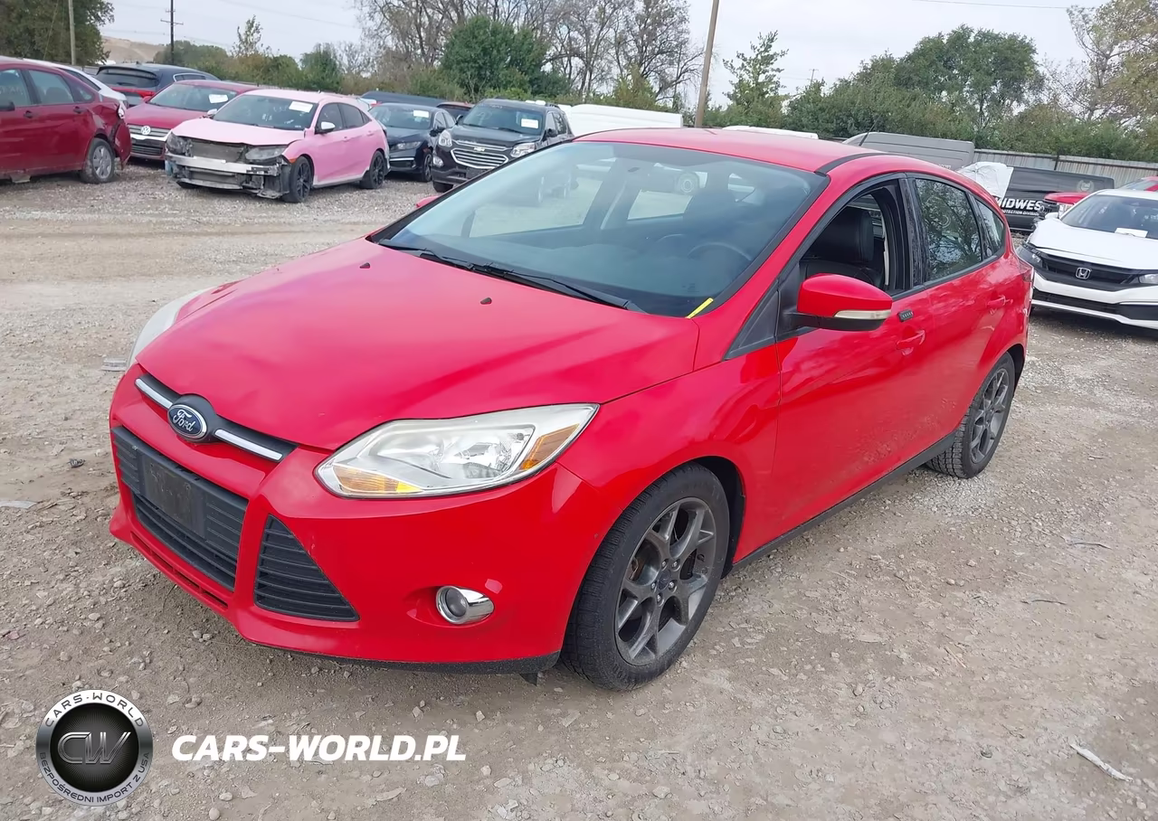 2014 Ford Focus Se VIN:1FADP3K28EL263393 - 2