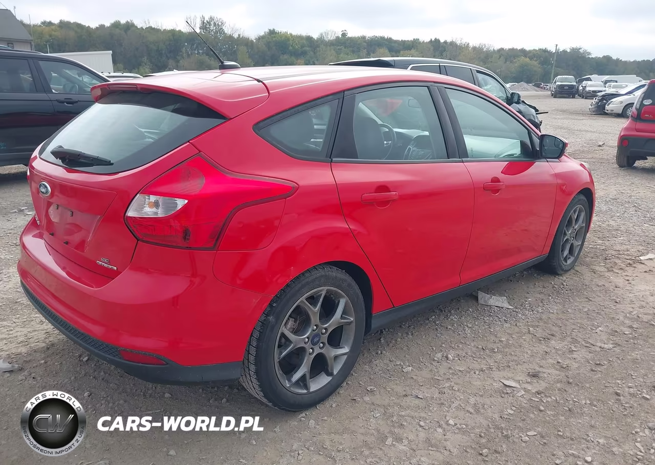 2014 Ford Focus Se VIN:1FADP3K28EL263393 - 4