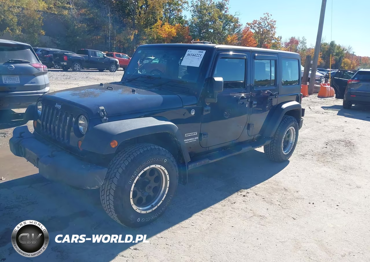 2013 Jeep Wrangler Unlimited Sport Rhd VIN:1C4BJWKG5DL635092 - 2