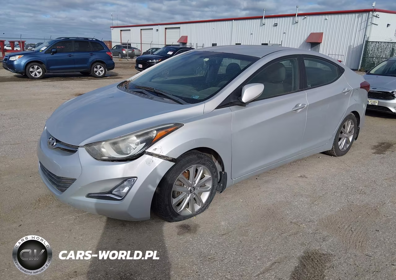 2015 Hyundai Elantra Se VIN:5NPDH4AE7FH596845 - 2