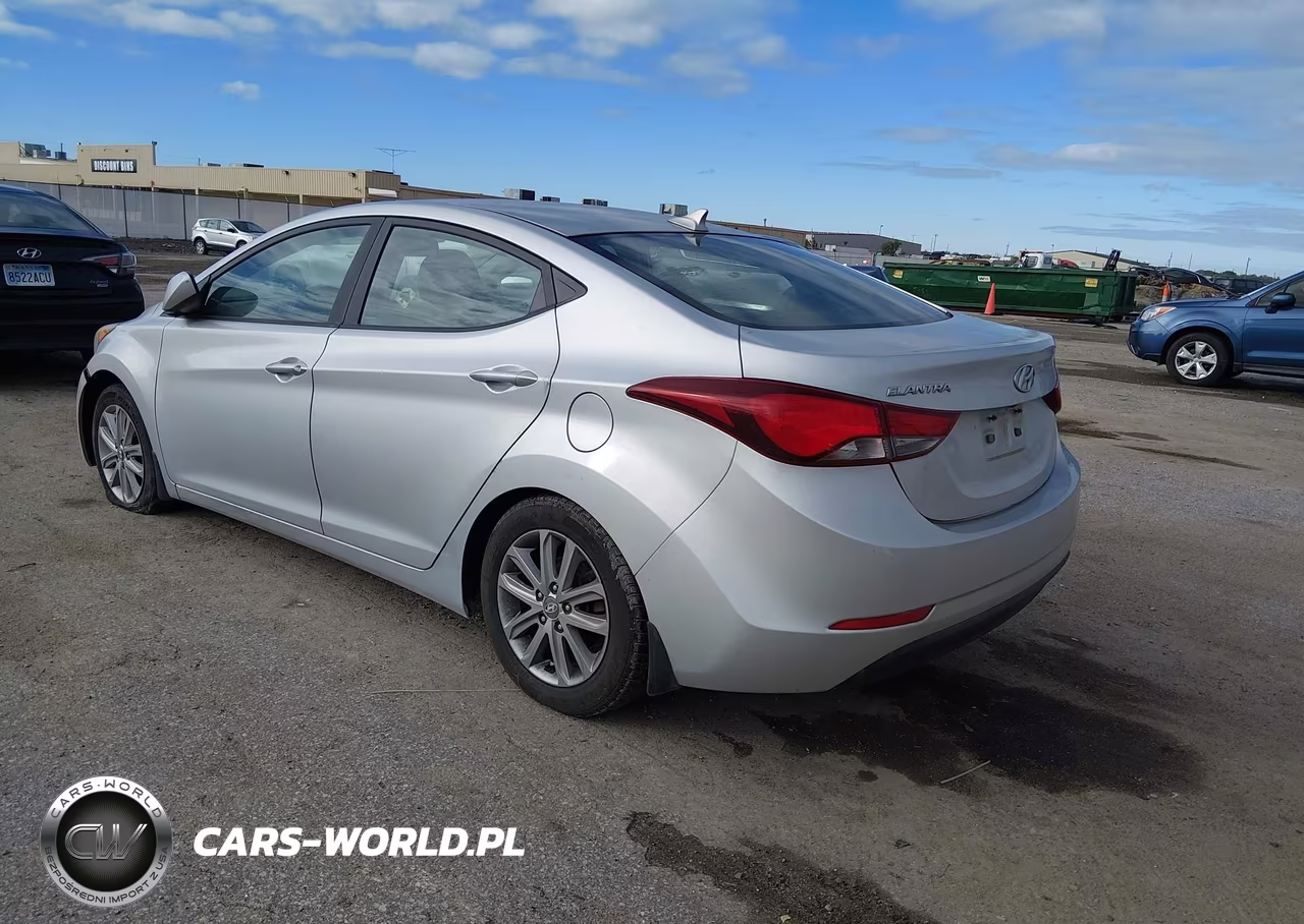 2015 Hyundai Elantra Se VIN:5NPDH4AE7FH596845 - 3