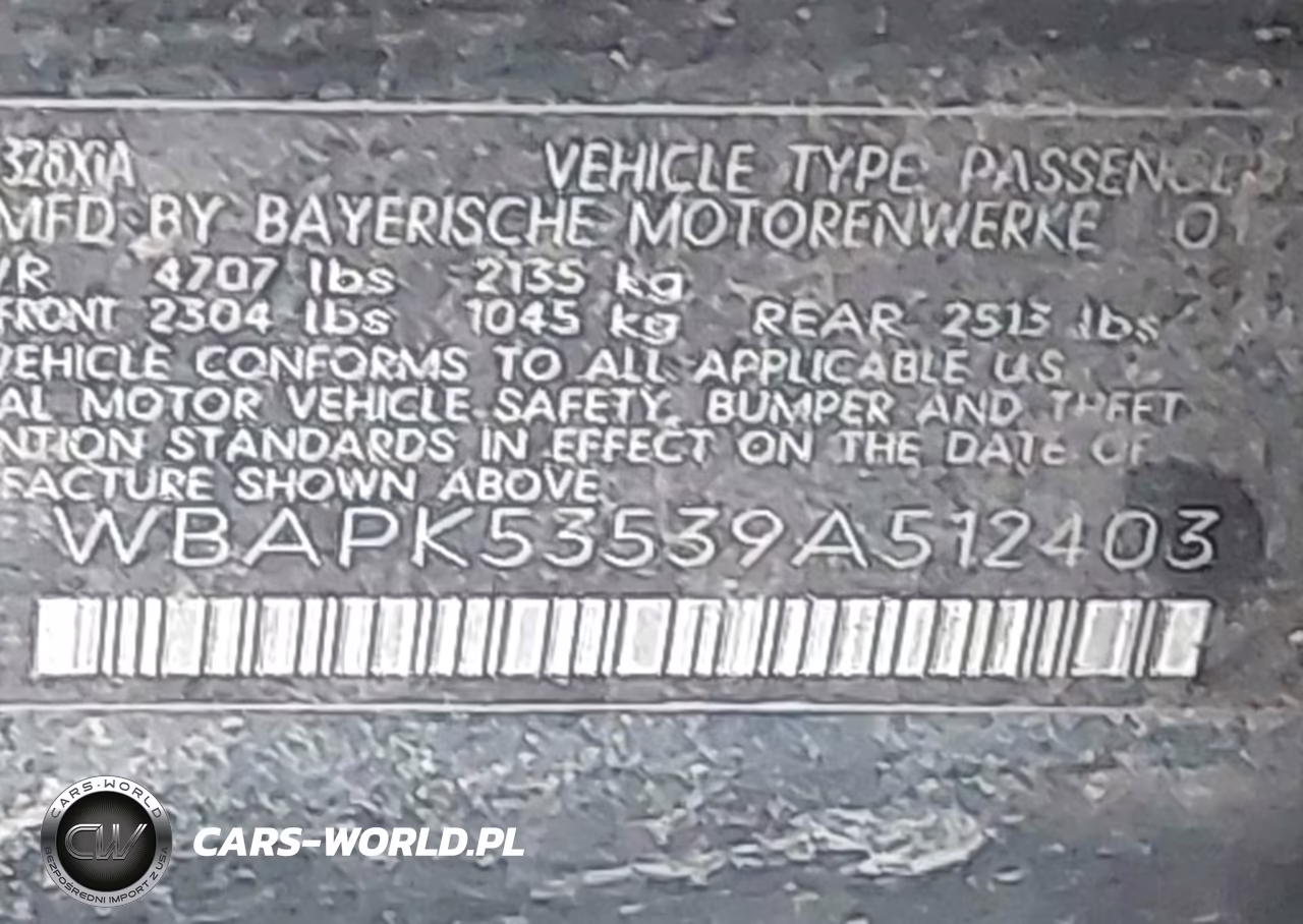 2009 BMW 328I xDrive VIN:WBAPK53539A512403 - 9