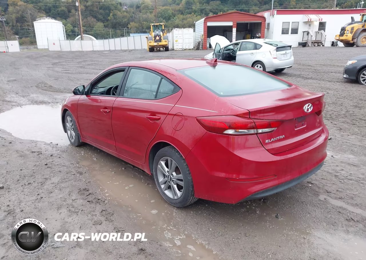 2017 Hyundai Elantra Se VIN:KMHD84LF4HU159539 - 3