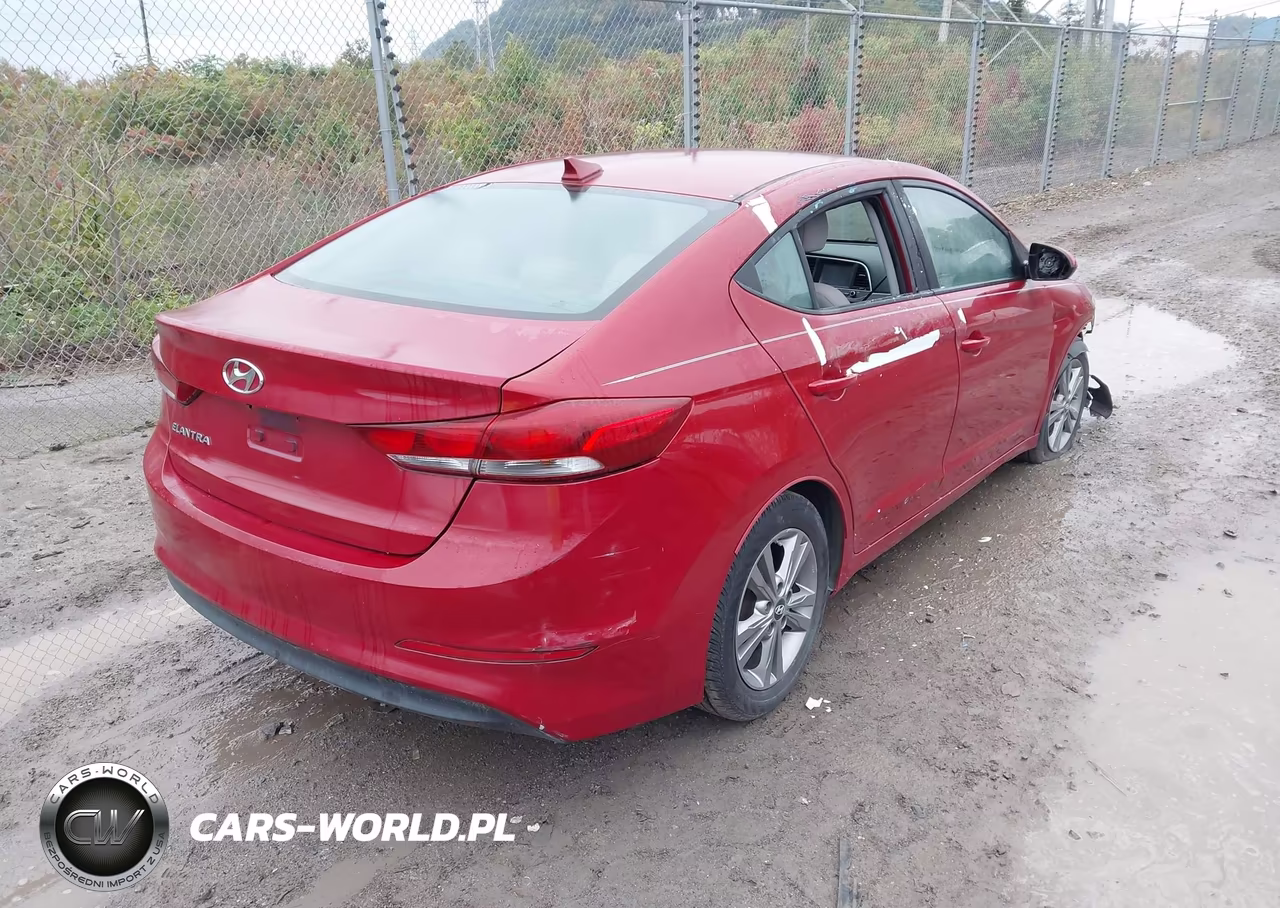 2017 Hyundai Elantra Se VIN:KMHD84LF4HU159539 - 4