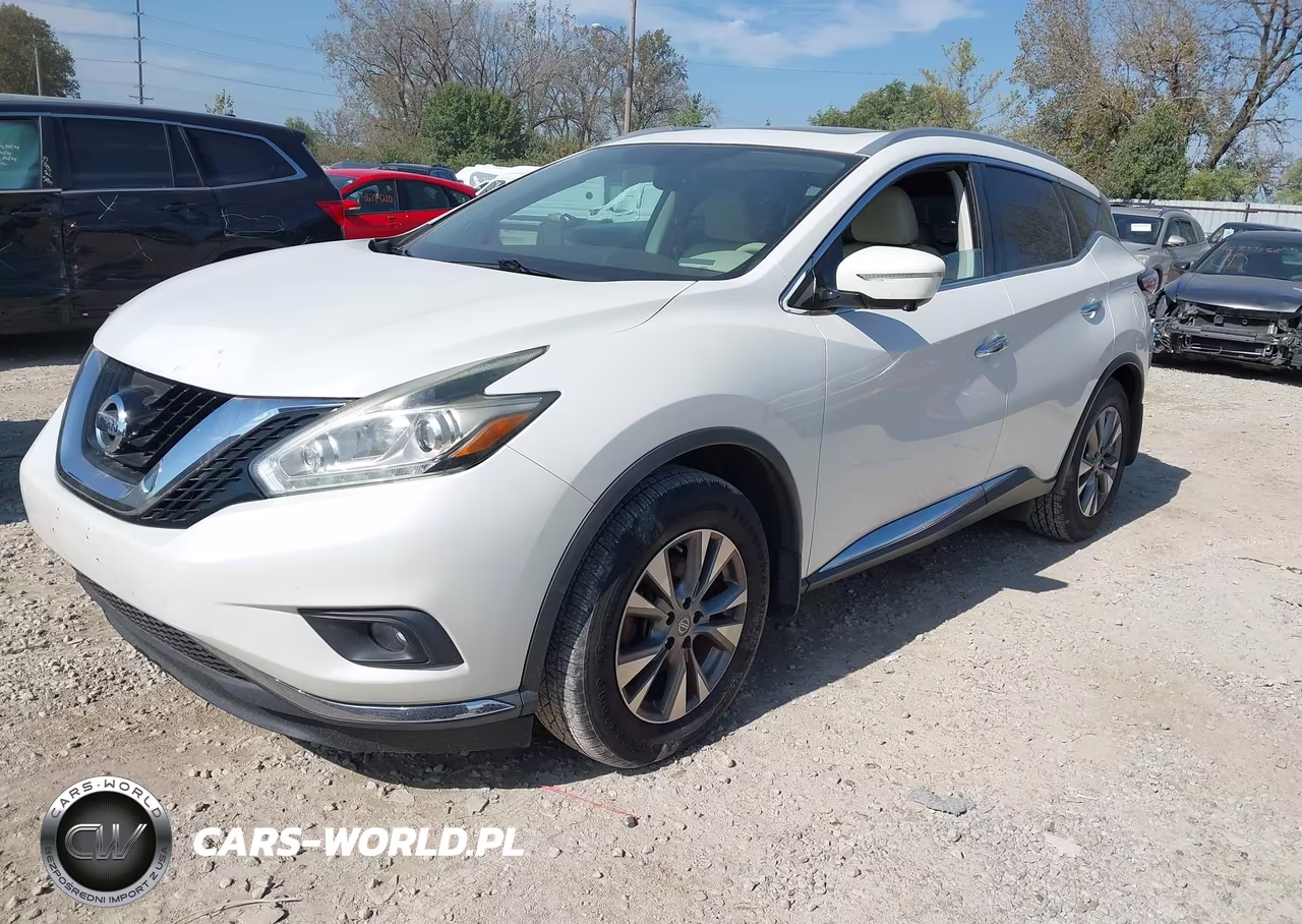 2015 Nissan Murano Sl VIN:5N1AZ2MH4FN227091 - 2