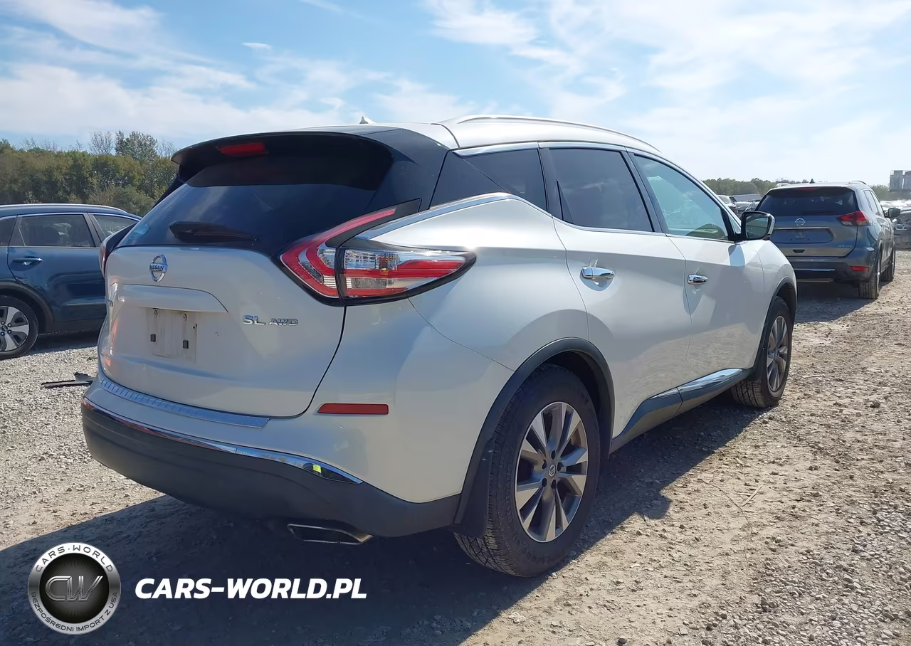 2015 Nissan Murano Sl VIN:5N1AZ2MH4FN227091 - 4