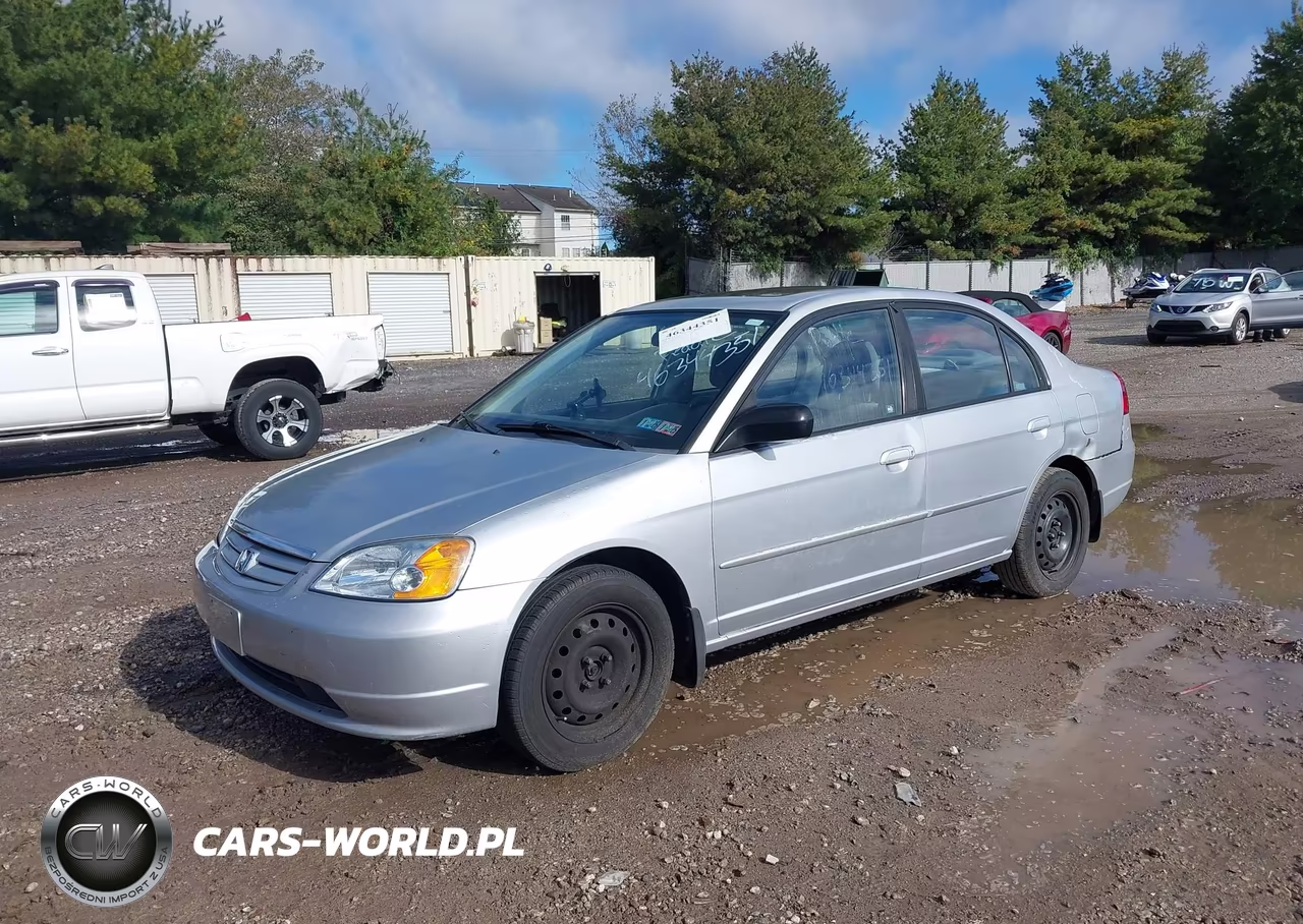 2003 Honda Civic Ex VIN:1HGES26733L034079 - 2