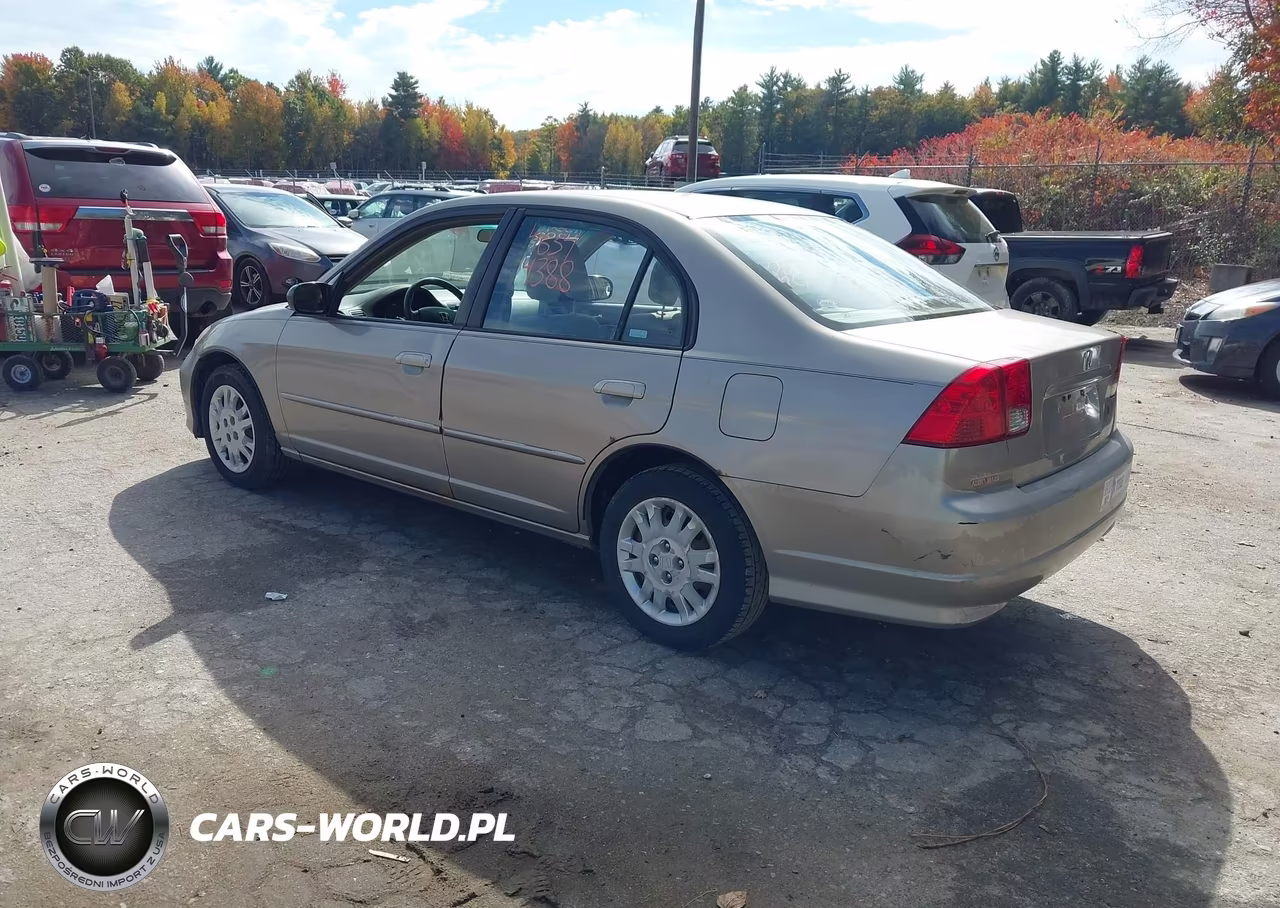 2004 Honda Civic Lx VIN:2HGES16594H512383 - 3