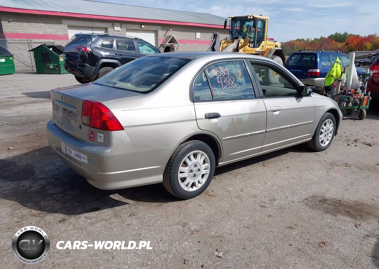2004 Honda Civic Lx VIN:2HGES16594H512383 - 4