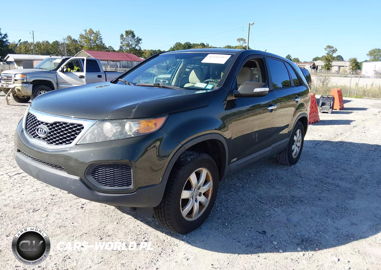 2012 Kia Sorento Lx VIN:5XYKTDA63CG221181 - 2