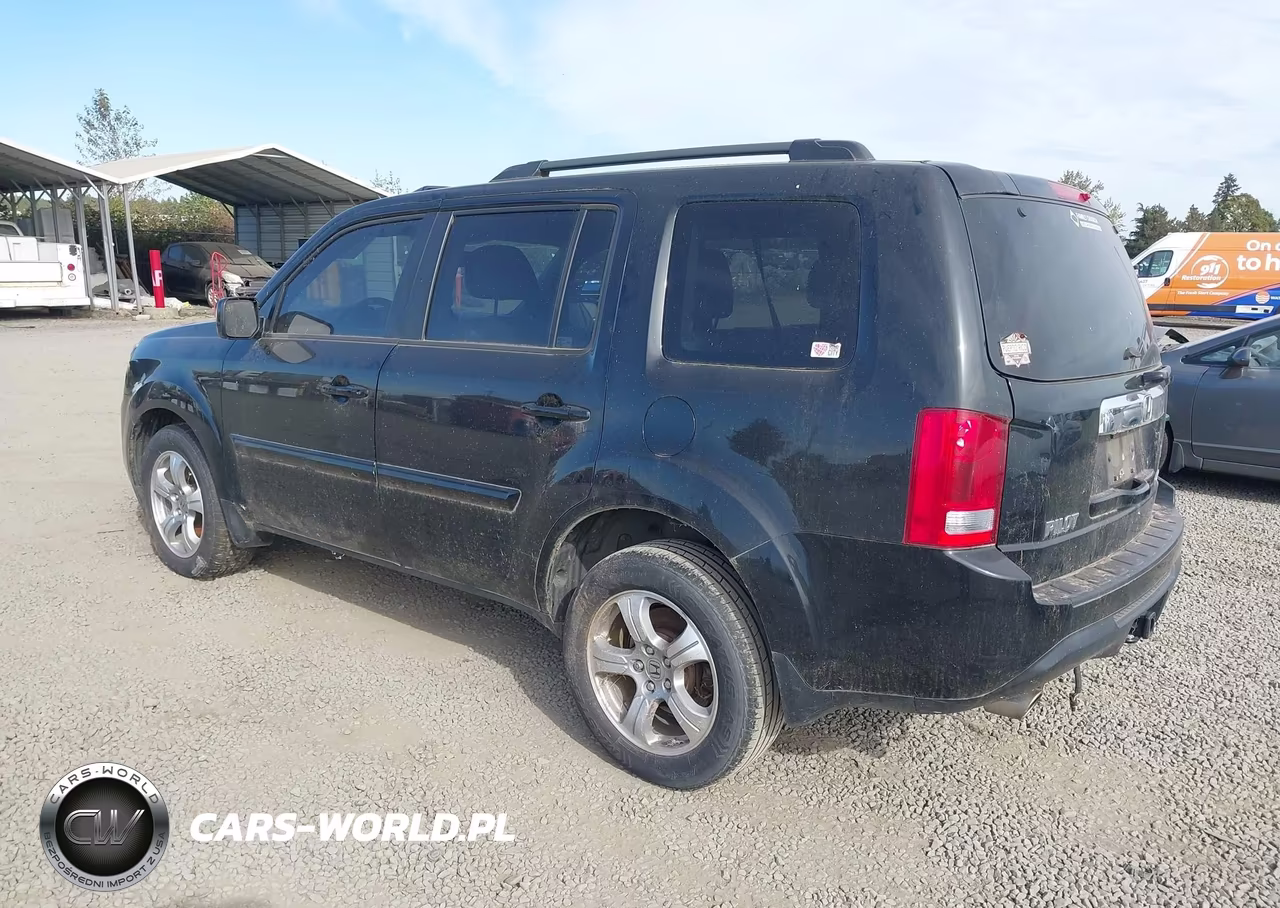 2013 Honda Pilot Ex-L VIN:5FNYF4H59DB023129 - 3
