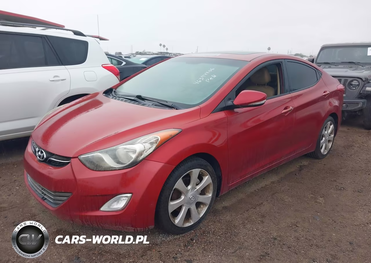 2011 Hyundai Elantra Limited (Ulsan Plant) VIN:KMHDH4AEXBU101016 - 2