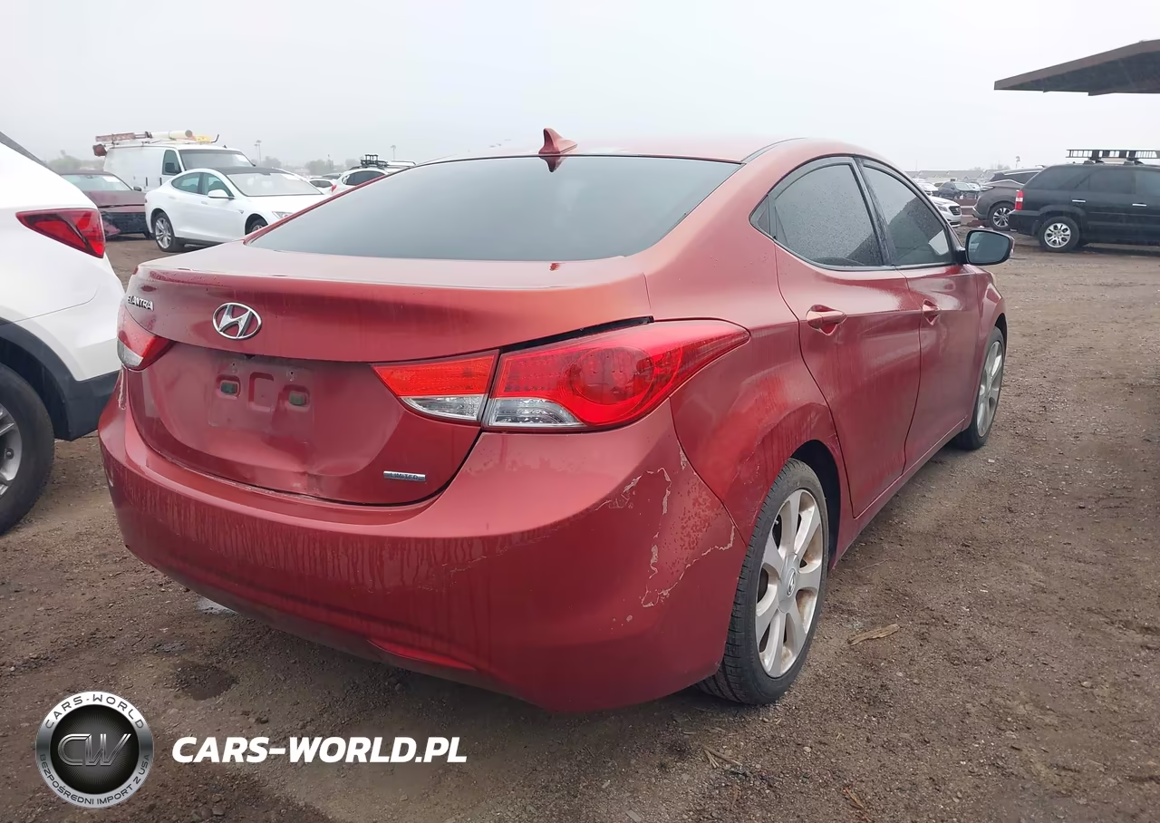 2011 Hyundai Elantra Limited (Ulsan Plant) VIN:KMHDH4AEXBU101016 - 4