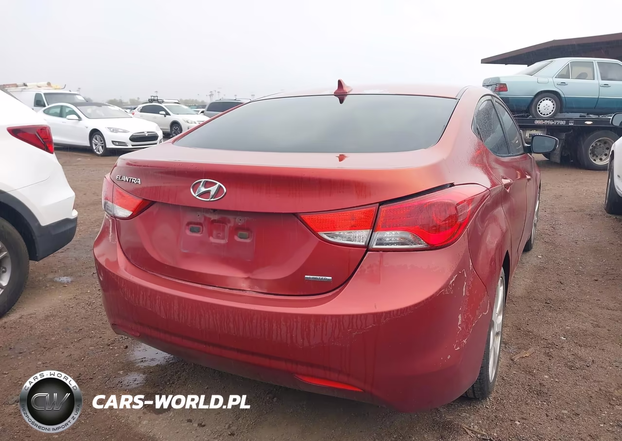 2011 Hyundai Elantra Limited (Ulsan Plant) VIN:KMHDH4AEXBU101016 - 6