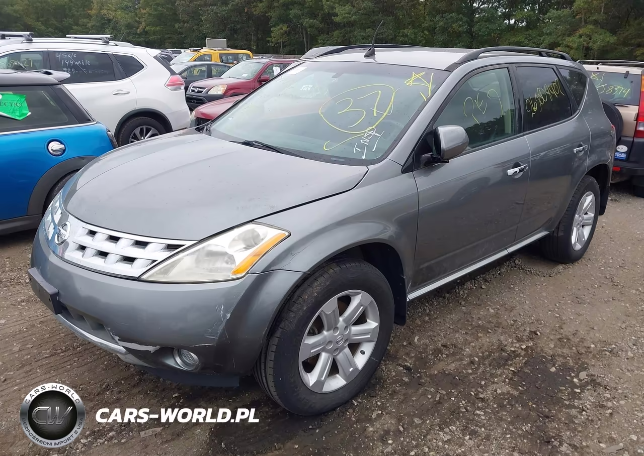 2006 Nissan Murano Sl VIN:JN8AZ08T66W414502 - 2