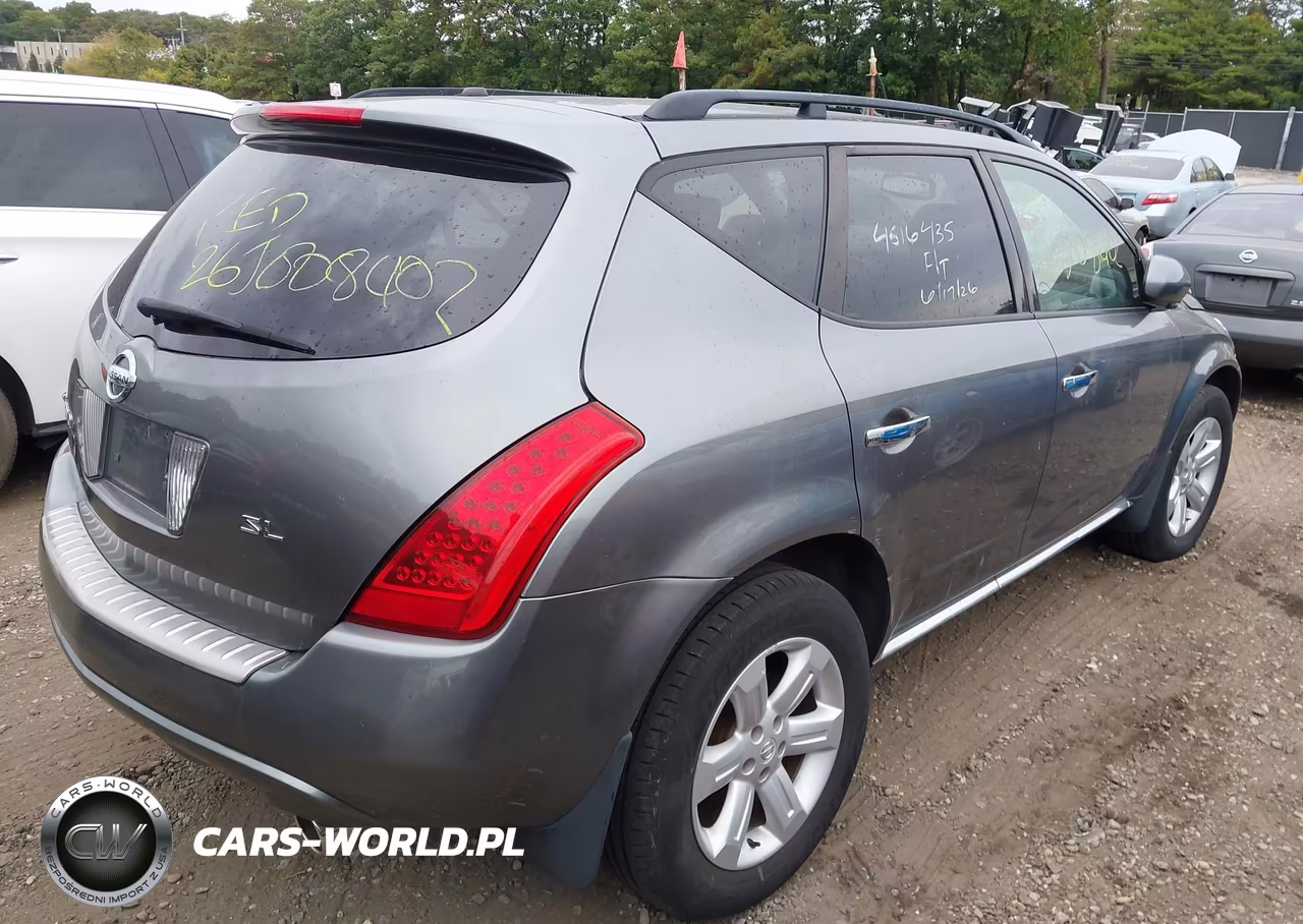 2006 Nissan Murano Sl VIN:JN8AZ08T66W414502 - 4