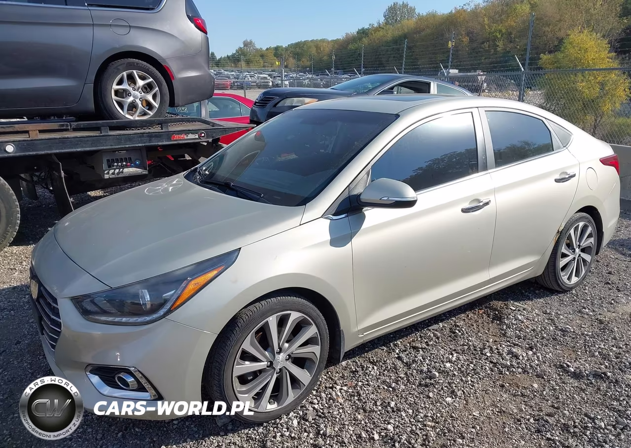 2018 Hyundai Accent Limited VIN:3KPC34A36JE027216 - 2