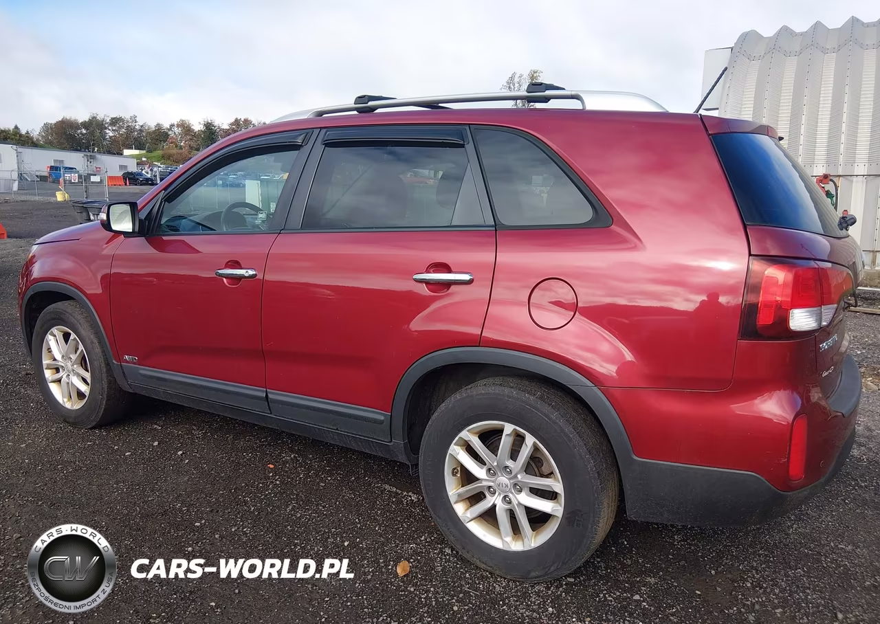 2014 Kia Sorento Lx V6 VIN:5XYKTDA73EG537711 - 3