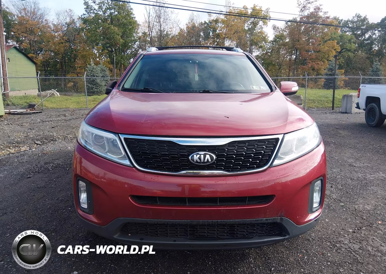 2014 Kia Sorento Lx V6 VIN:5XYKTDA73EG537711 - 6