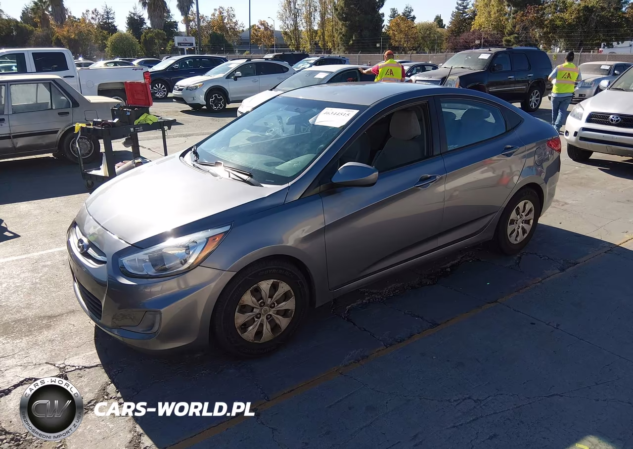 2017 Hyundai Accent Se VIN:KMHCT4AE6HU331378 - 2
