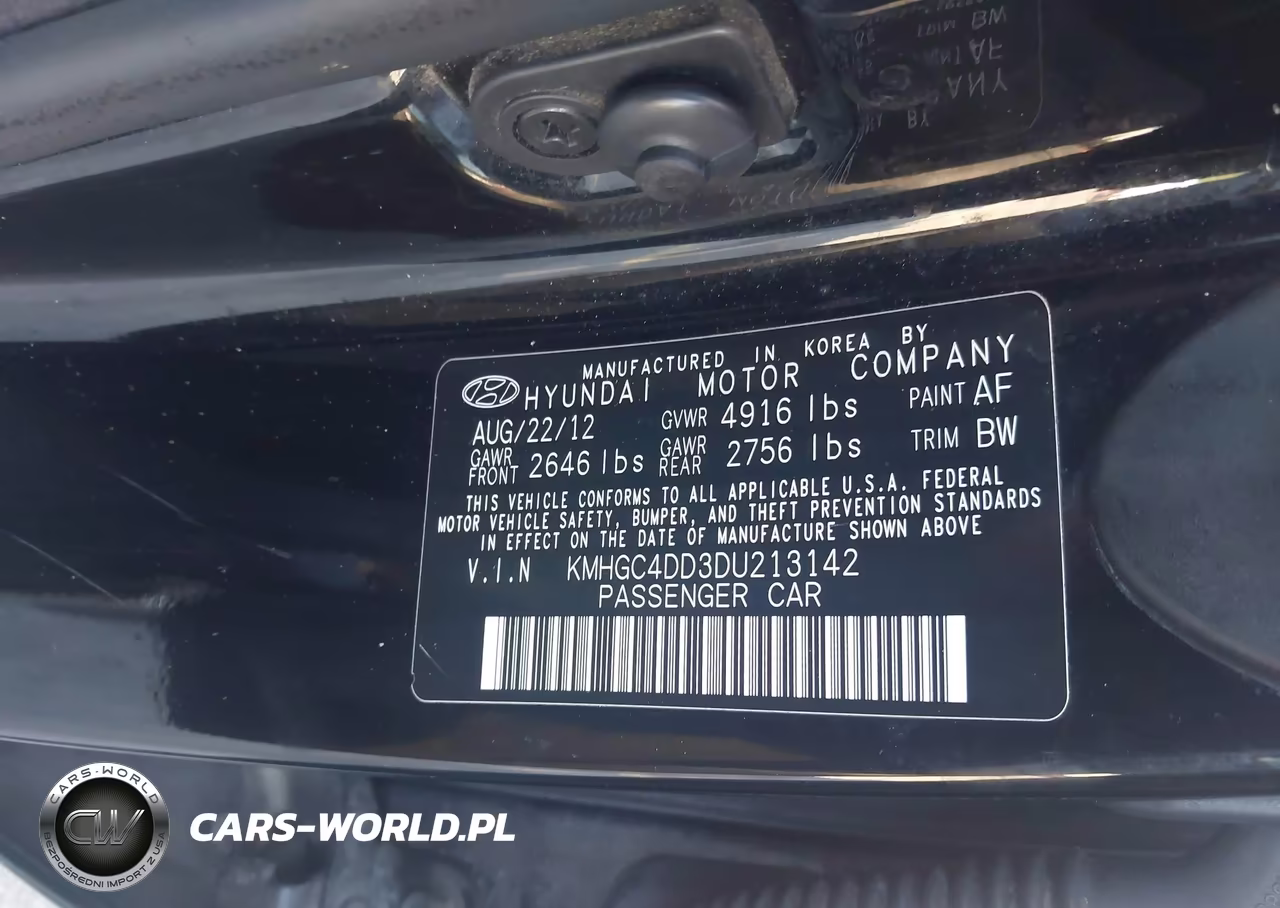 2013 Hyundai Genesis 3.8 VIN:KMHGC4DD3DU213142 - 9
