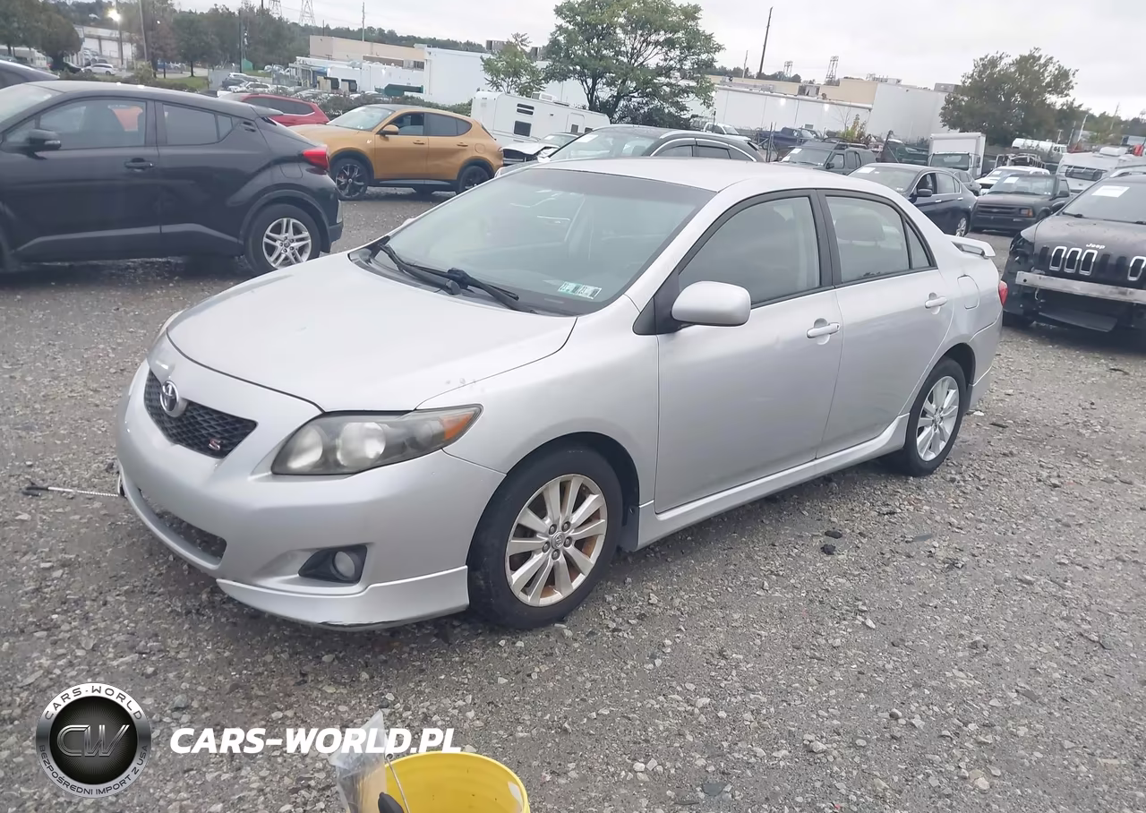2009 Toyota Corolla S VIN:2T1BU40E39C039121 - 2
