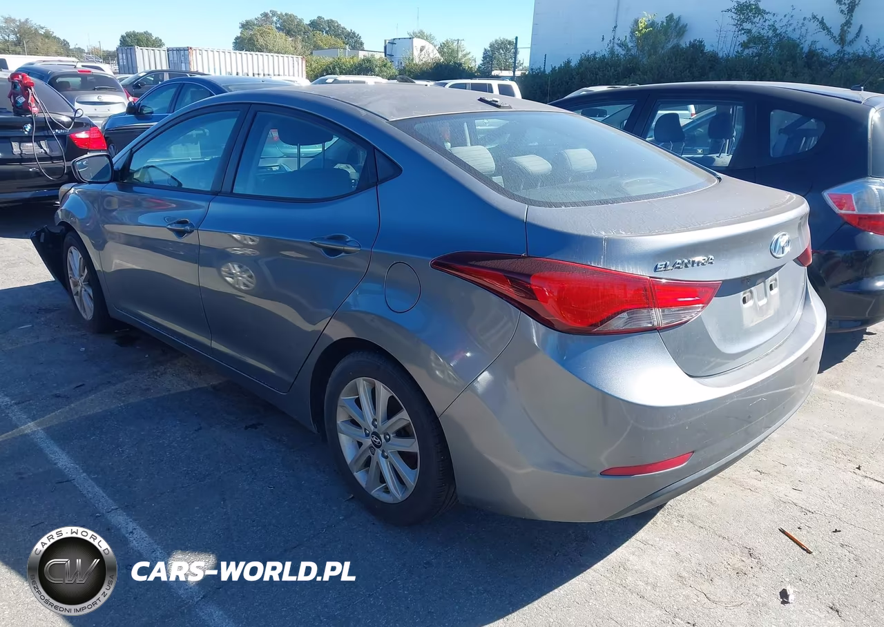 2016 Hyundai Elantra Se VIN:KMHDH4AE5GU617825 - 3