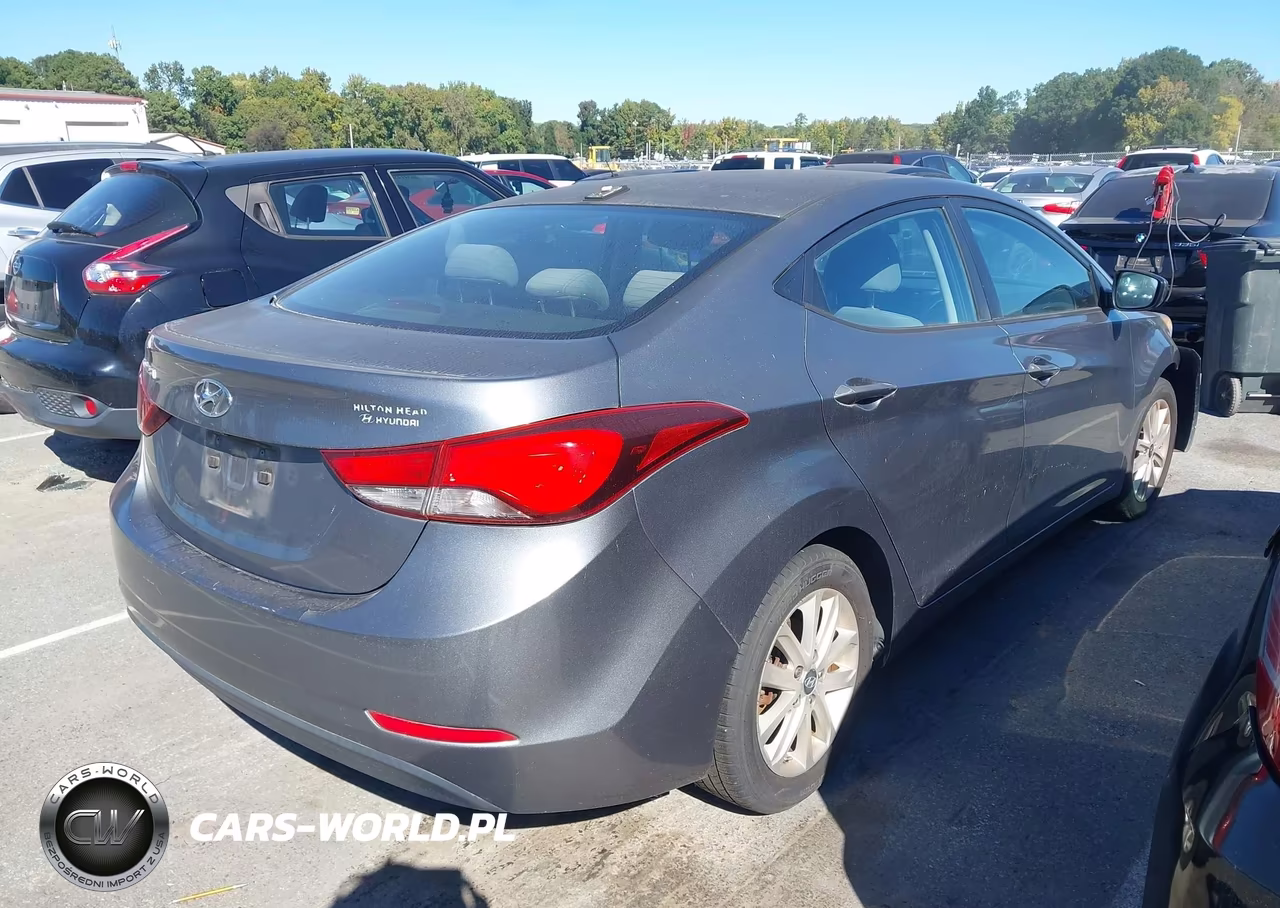 2016 Hyundai Elantra Se VIN:KMHDH4AE5GU617825 - 4
