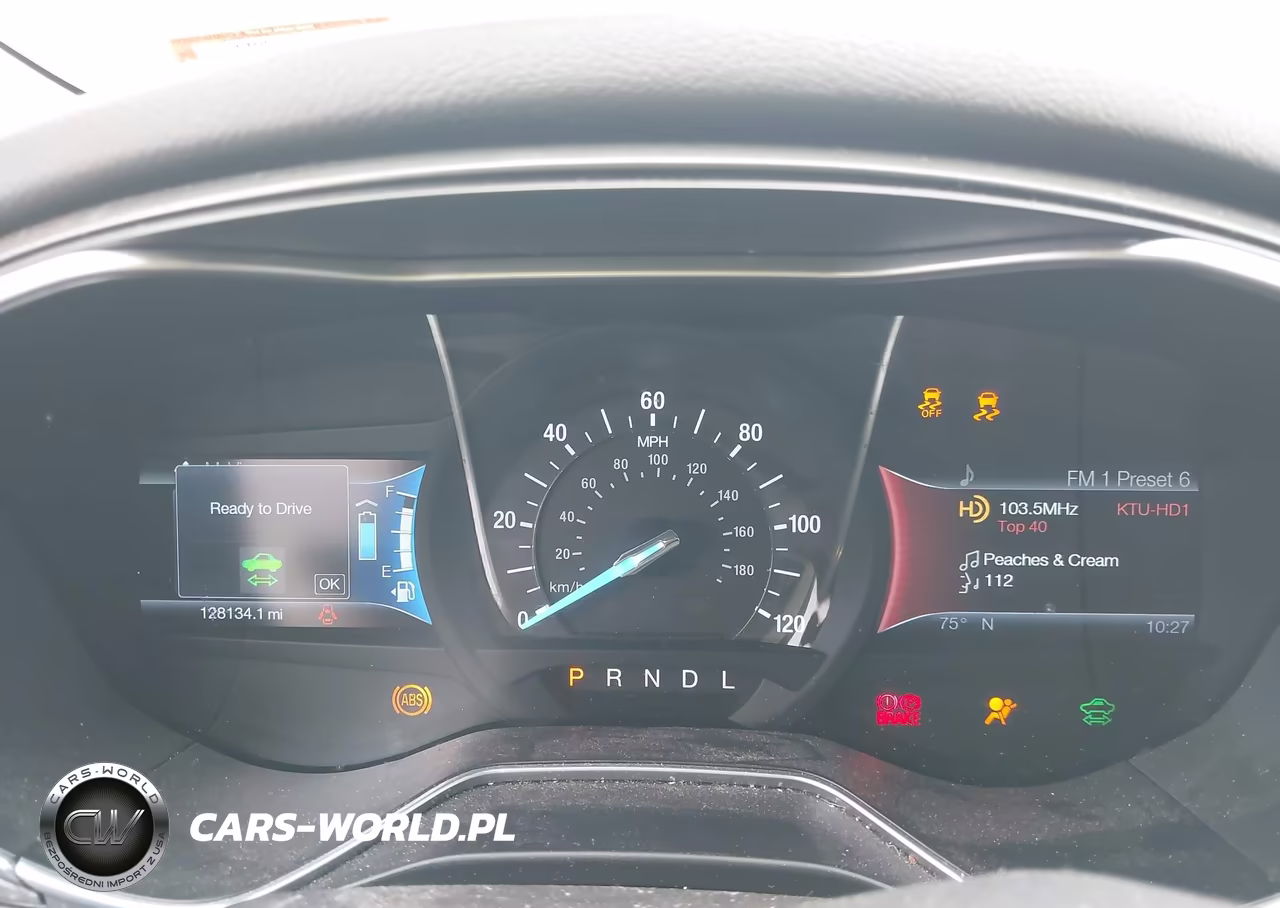 2014 Ford Fusion Hybrid Titanium VIN:3FA6P0RU6ER296781 - 7