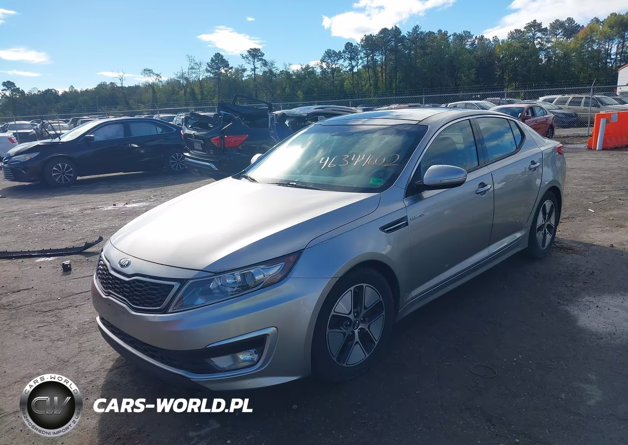 2013 Kia Optima Hybrid Ex VIN:KNAGM4AD7D5051478 - 2