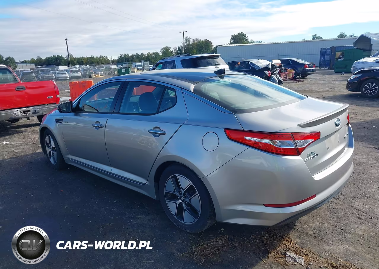 2013 Kia Optima Hybrid Ex VIN:KNAGM4AD7D5051478 - 3