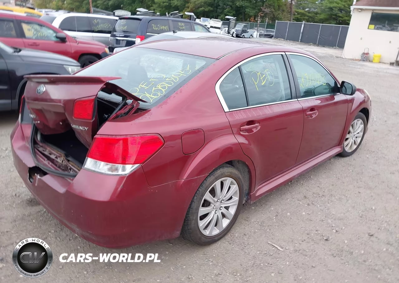 2010 Subaru Legacy 2.5I Premium VIN:4S3BMBG66A3230516 - 4