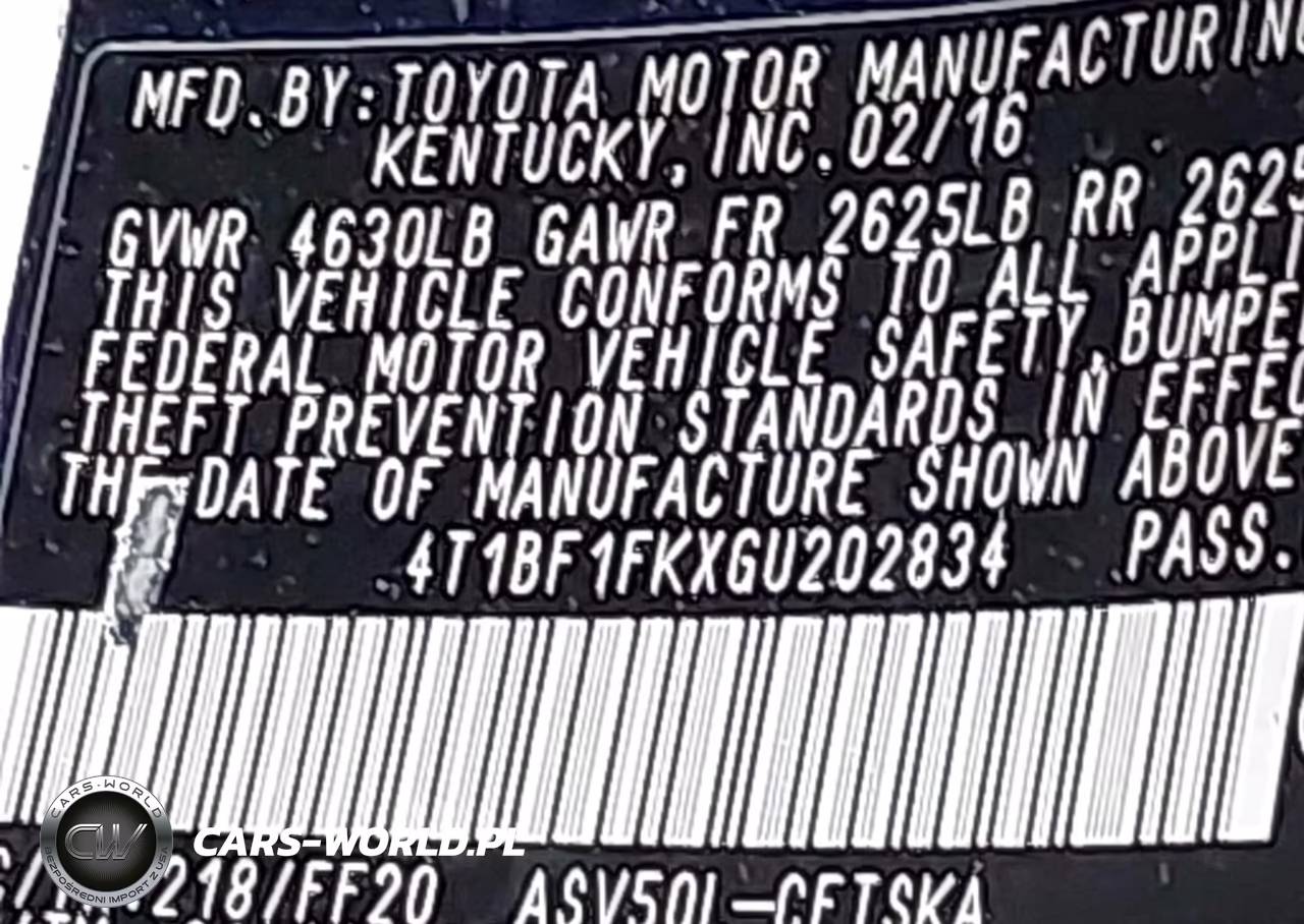 2016 Toyota Camry Se VIN:4T1BF1FKXGU202834 - 9