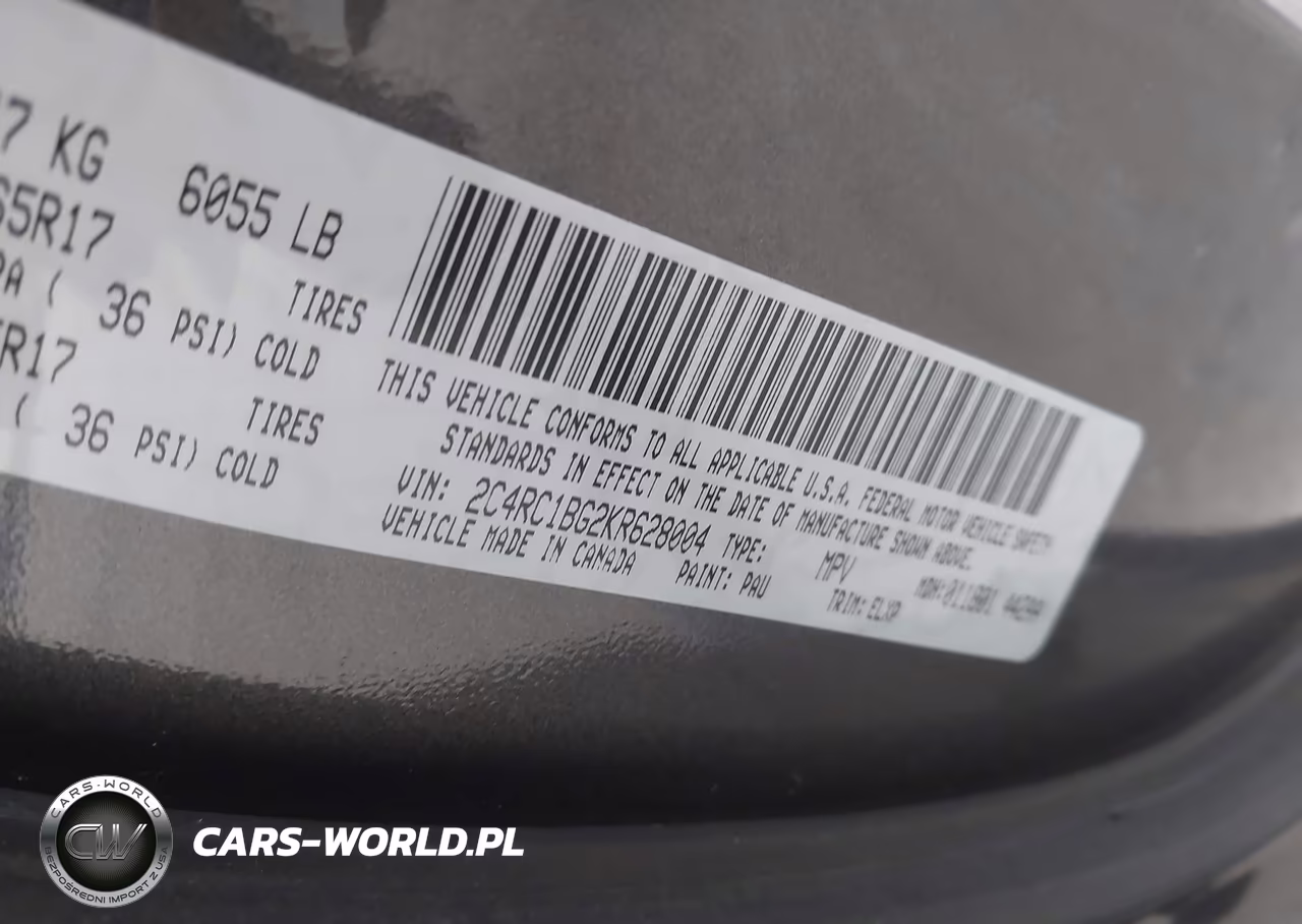 2019 Chrysler Pacifica Touring L VIN:2C4RC1BG2KR628004 - 9