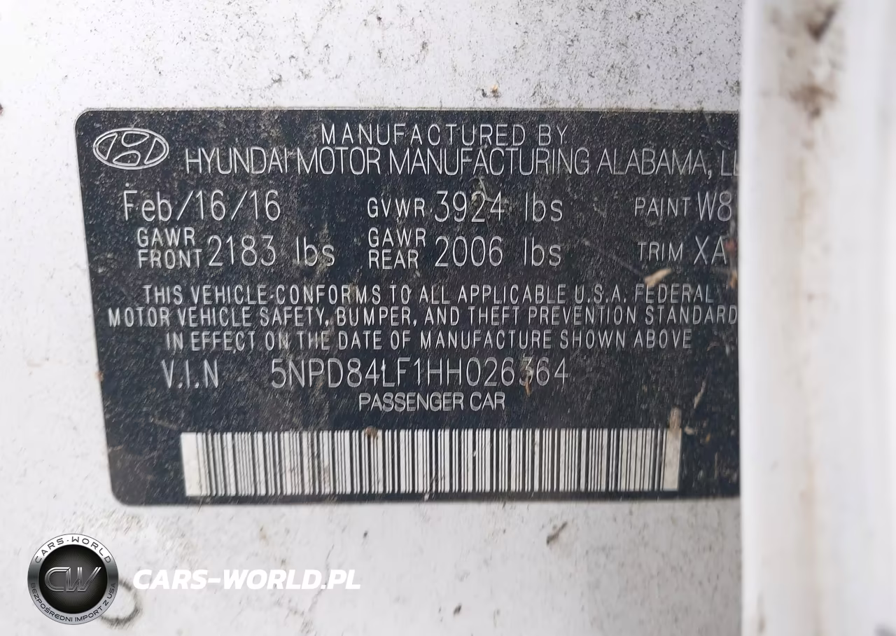 2017 Hyundai Elantra Se VIN:5NPD84LF1HH026364 - 9