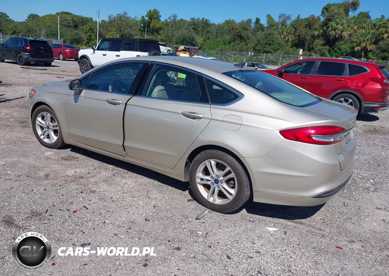 2018 Ford Fusion Se VIN:3FA6P0HD3JR179218 - 3