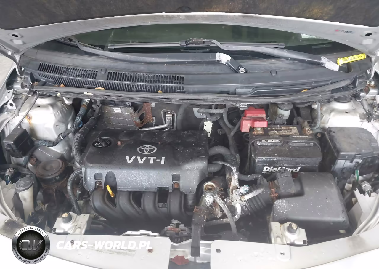 2010 Toyota Yaris VIN:JTDBT4K38A1392378 - 10