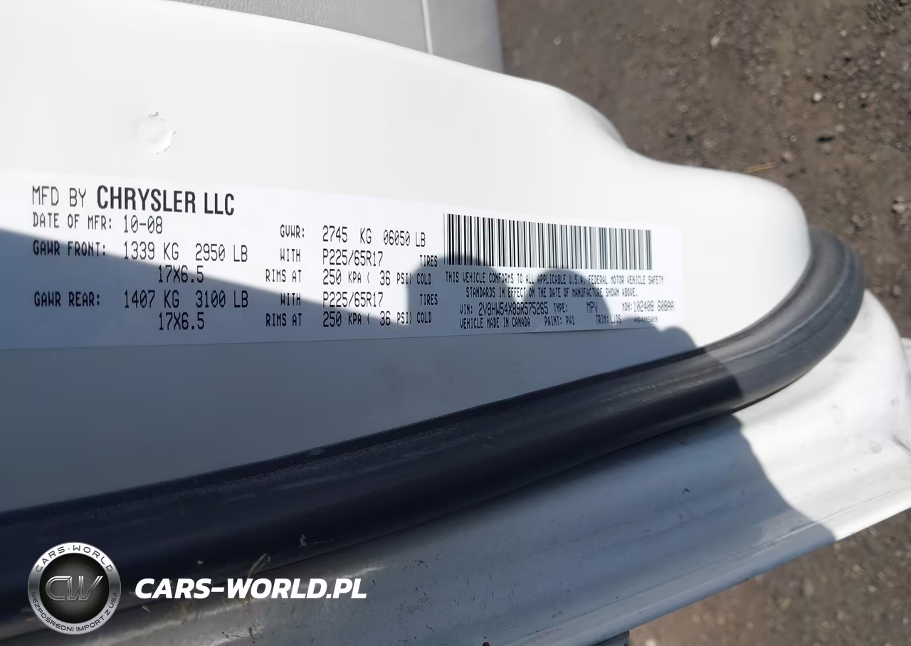 2009 Volkswagen Routan Sel VIN:2V8HW54X89R575265 - 9