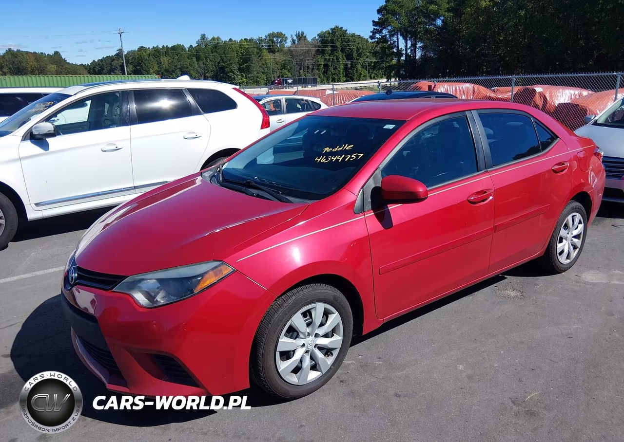 2014 Toyota Corolla Le VIN:2T1BURHE9EC000481 - 2