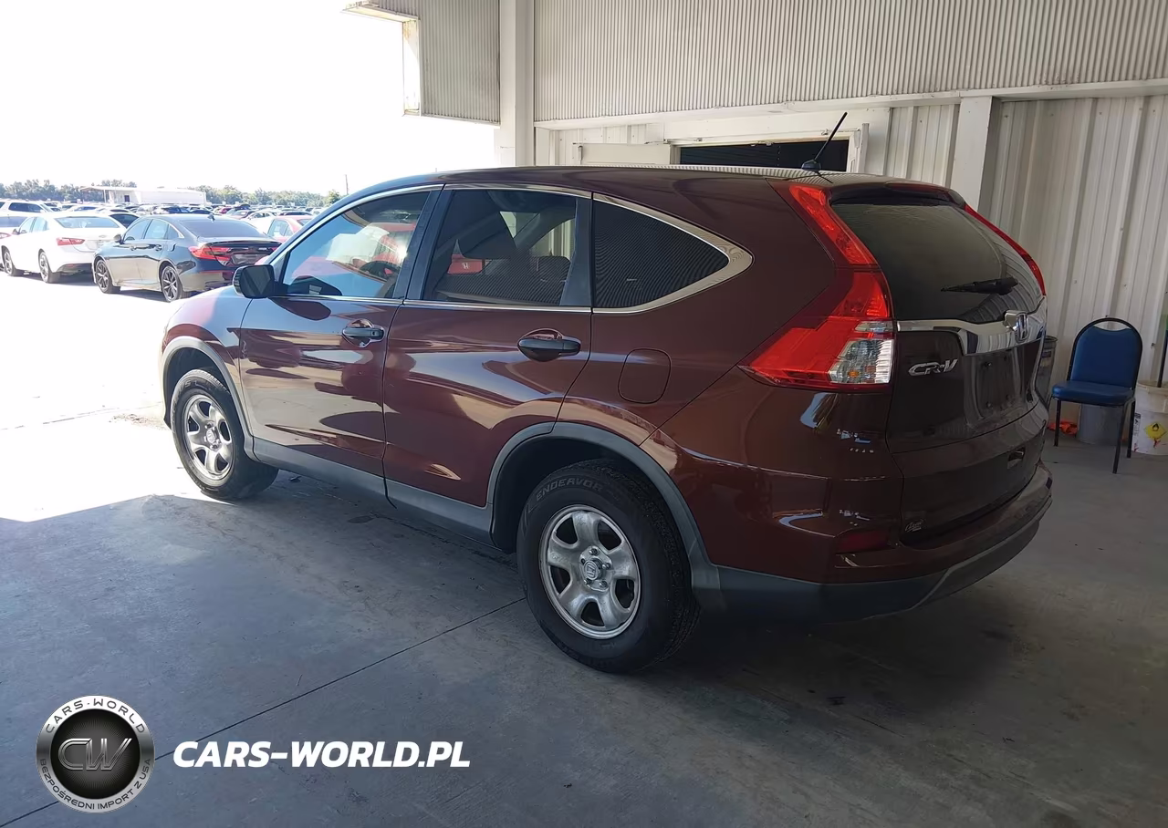 2015 Honda Cr-V Lx VIN:3CZRM3H33FG702713 - 3