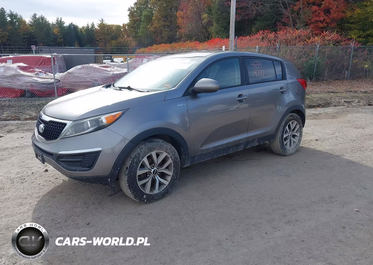 2014 Kia Sportage Lx VIN:KNDPBCAC2E7576951 - 2